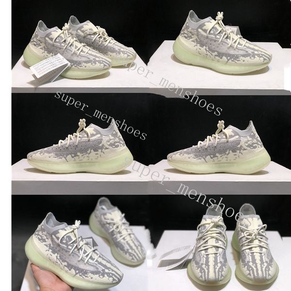 

380 alien azael glow alvah white skeleton mist 3m carbon blue wave runner mens trainers women running shoes kanye west sneakers five
