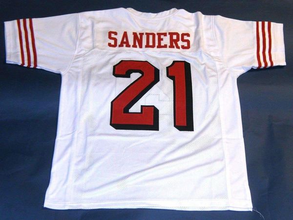 

retro 21 deion sanders custom s-5xl,6xl 75th mitchell & ness jersey prime time mens stitching s-5xl,6xl football jerseys, Gray