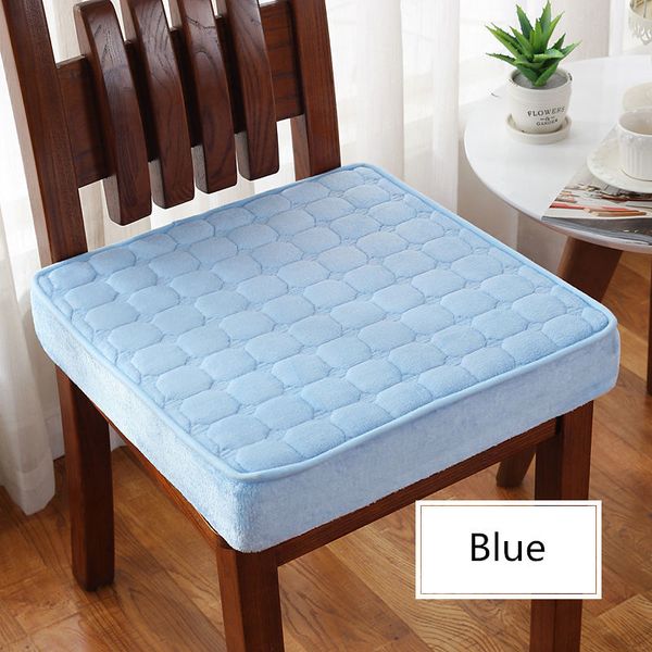 

sponge computer chair cushion modern style bolster buttocks chair cushion home office seat pad 45*45cm throw pillow 12 colors