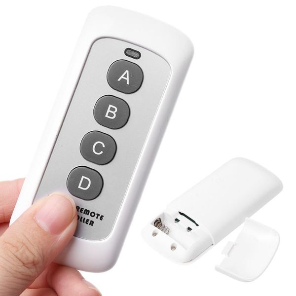 Remote Control Light Switch 433mhz 4 Channel Learning Code Transmitter Wireless Key Fob Garage Door Opener Controlers Wireless Remote From Allrightt