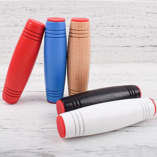 

6 colors antistress flip stick toy mokuru rollver deskflip est toy fidget stick relieve stress improve focus stress gift