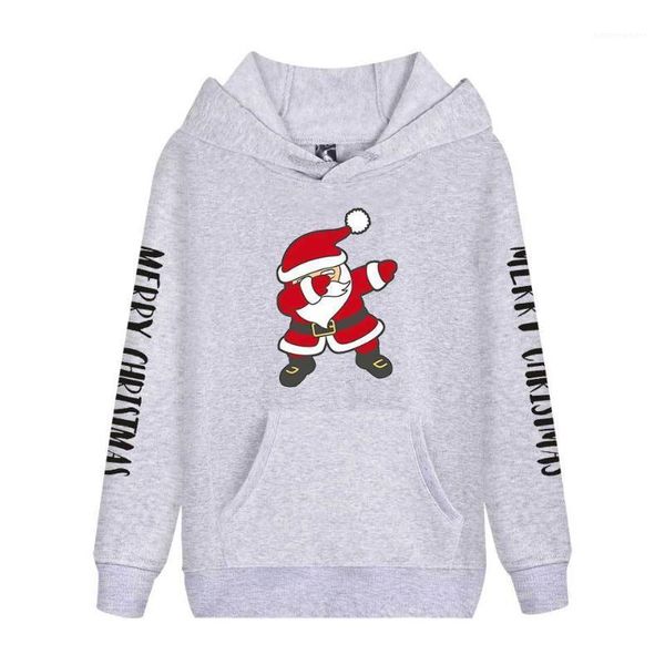 

chirstmas принт сплошной цвет пуловер homme clothing fashion festival повседневная одежда мужская осень desinger hoodeis с длинным рукавом, Black