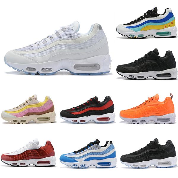 

2019 chaussures new mens womens classic black red white спортивный тренер поверхностный подушка дышащие спортивные кроссовки кроссовки 36-45