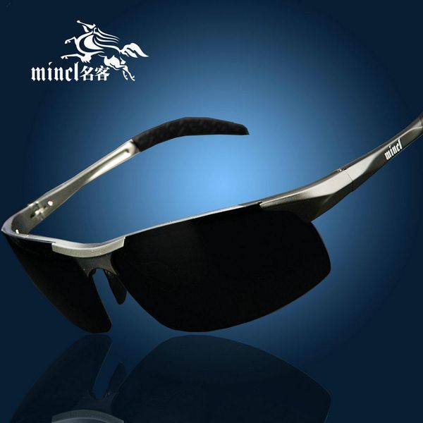 

mincl aluminum magnesium sunglasses men polarizing sunglasses brand design sun glasses de sol night vision glasses vlzwf