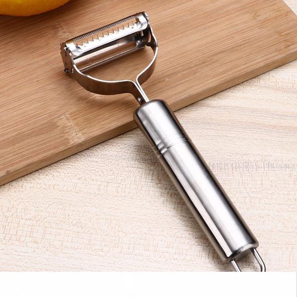 

2 в 1 фрукты овощечистка овощерезка творческий нержавеющей стали картофель slicer жульен резак овощные кухонные инструменты