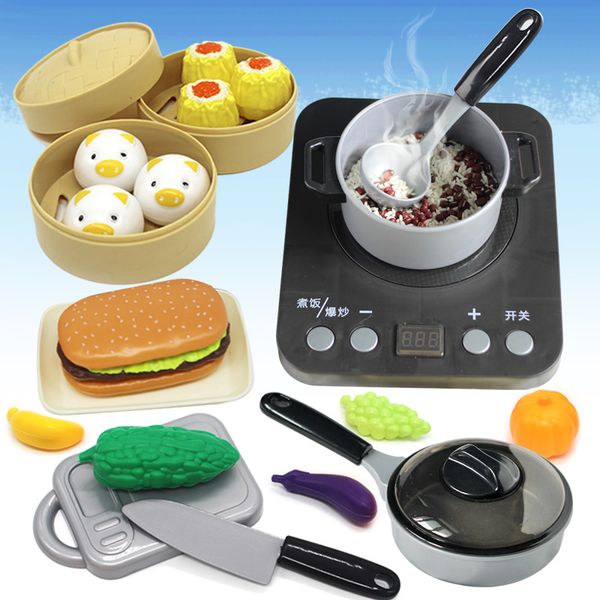 

high-quality children's play house kitchen toys, cooking simulation tableware, a variety of combinations