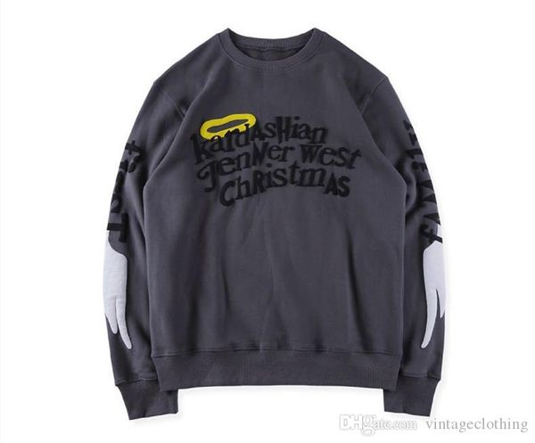 

kanye west lucky me kids see ghosts cfg autumn hoodies men sweatshirts hooded men hoodies clothing, Black