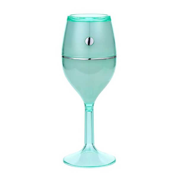 

80ml air humidifier red wine cup usb colorful night lamp no noise mini portable air cleaner for home car use