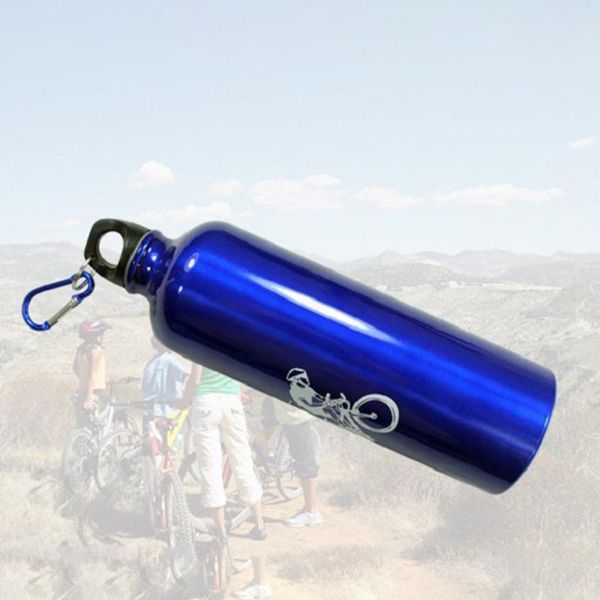 

750ml aluminum alloy cycling water bottle bicycle bike water bottle