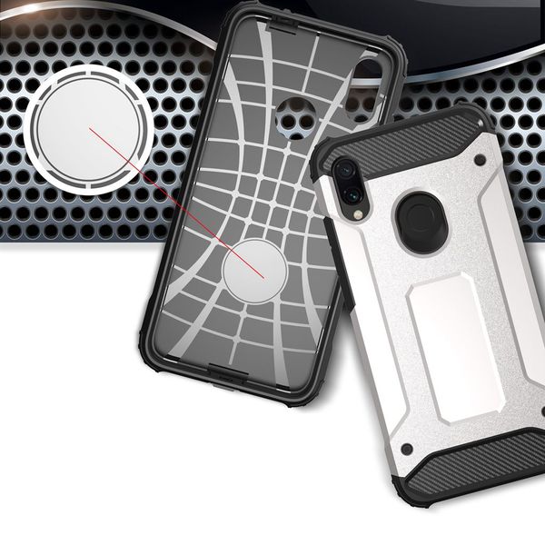 Armor Hybrid Defender Case TPU + PC Caso Capa À Prova de Choque PARA XIAOMI Redmi Nota 7 7A 6 6A REDMI K20 K20 PRO 50 PÇS / LOTE