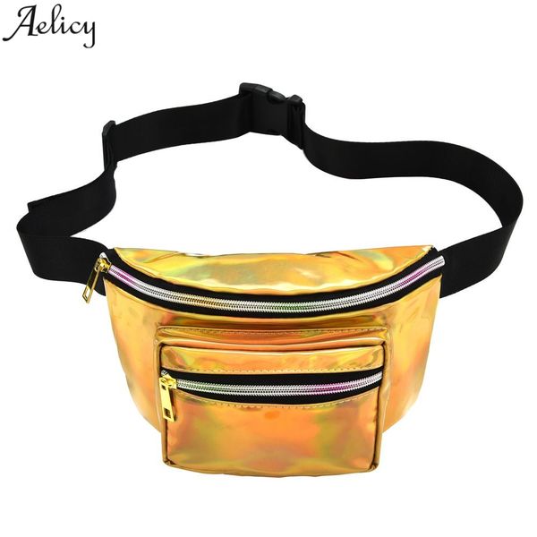 

aelicy laser cell phone pockets waist bag running men women outdoor running fashion female men sport crossbody bag chest