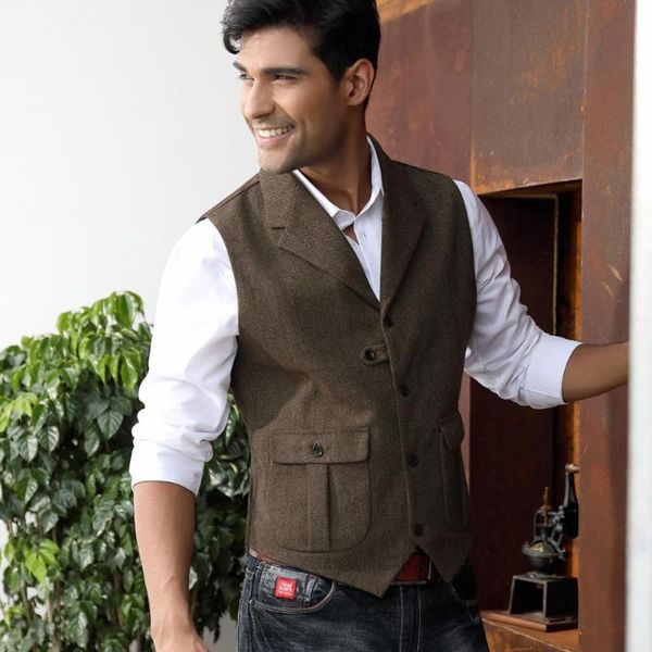 

men's vest coat casual stylish notch lapel handkerchief hem vest coat with pockets summer autumn formal evening short coats, Black;white