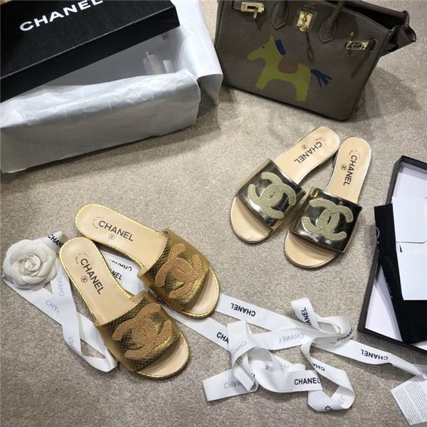 

Женщины 19ss плоские мулы летние горки с подошвой, элегантный многоцветный квартир