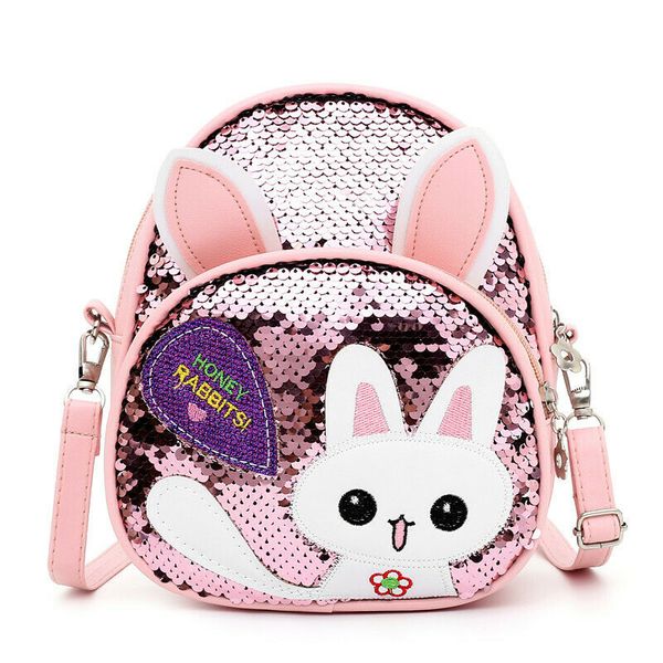 

2019 new cute baby girl mini backpack fashion sequins cartoon school bag kindergarten children backpack