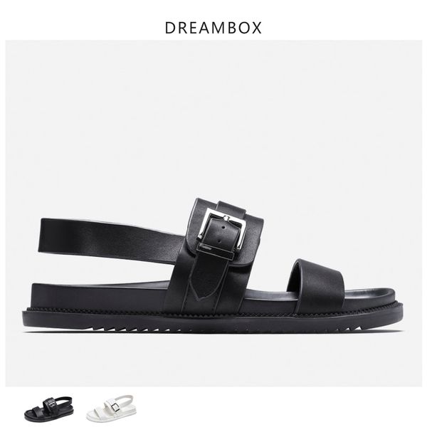 

leather sandals men shoes summer beach 2019 native mens gladiator sandals, Black