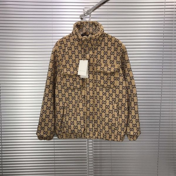 

asian oversize men's autumn and winter suit high collar casual fashion full printed letter printing european style wild javket, Black