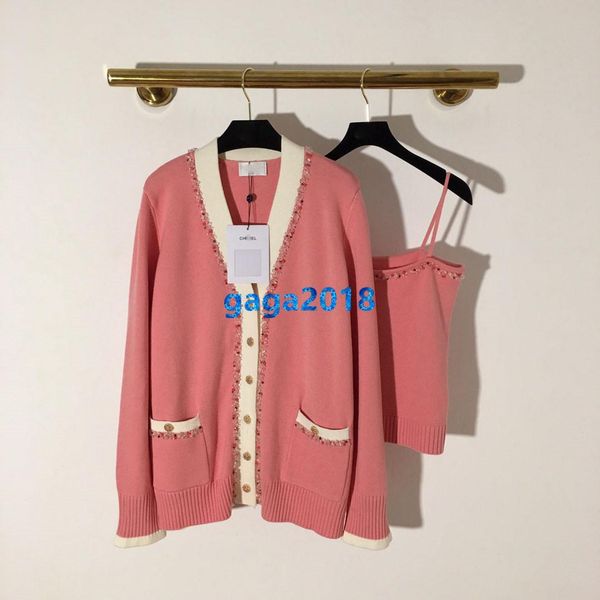 

high end женщины девушки вязать свитер куртка пэчворк трубопроводы бисер полосатый с длинным рукавом трикотаж milano fashion design кардиган, White;black