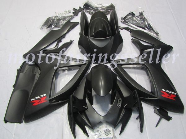 

new abs plastic fairings kit fit for suzuki gsxr600 gsxr750 gsx-r600 r750 k6 2006 2007 injection mold matte black two