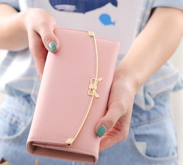 

2019 women new style fashion wallet@130, Red;black