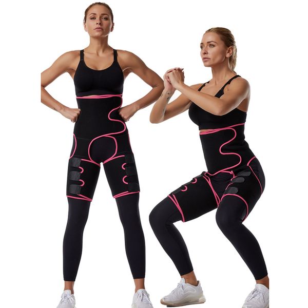 

women neoprene slimming belt sweat body leg shaper high waist trainer weight loss fat belt thigh trimmer body shaper