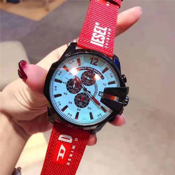 

2020 new luxury mens watches dz diesels watch multiple time zones work men sports watch dz4323 dz7314 dz7332 montre de luxe, Slivery;brown