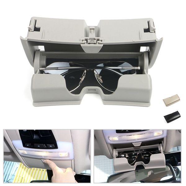 

car dome light sunglasses holder glasses case cage organizer storage box special for x5 x6 f15 f16 2014 2015 2016 2017