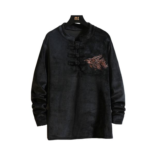 

autumn spring 2019 hoodie sweatshirt mens hip hop punk pullover streetwear casual fashion clothes plus asian size m-5xl, Black