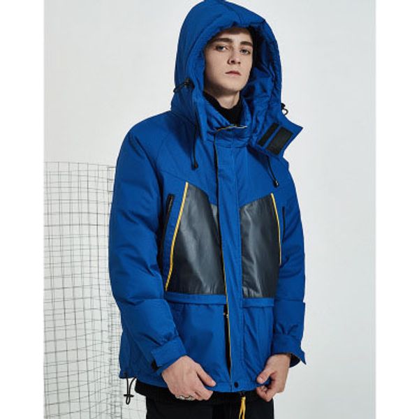 

mens designer down coat luxuy letter mens outdoor thick jackets fashion active womens winter hooded clothes with pockets 2019 new, Black