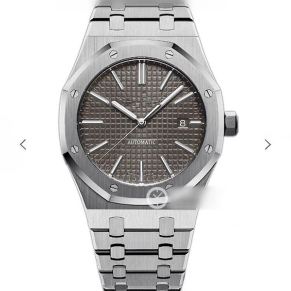 

fk sports luxury watch 15400 montre de luxe upgraded 41mm diameter 3120 automatic watch sapphire glass, Slivery;brown