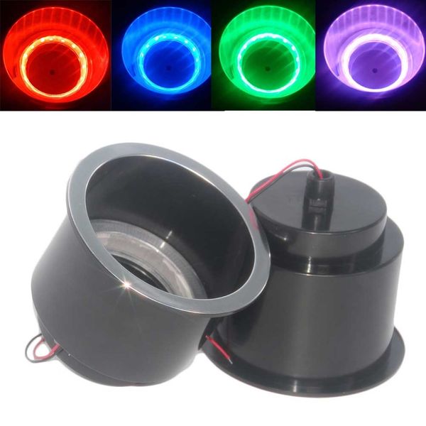 

14 led rgb recessed plastic cup drink holder for marine boat car for camper #279395