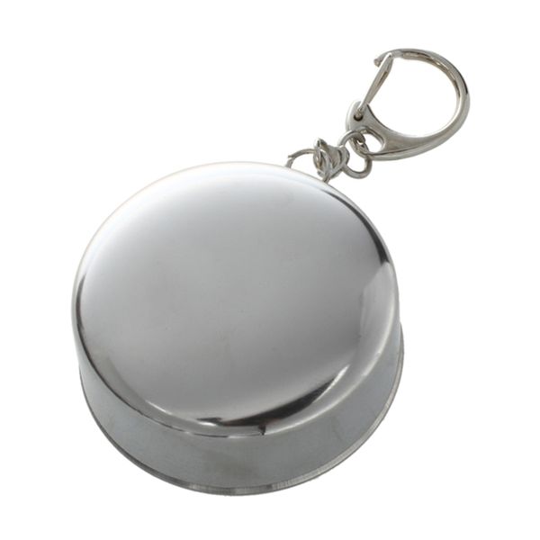 

portable stainless steel retractable travel folding collapsible cup