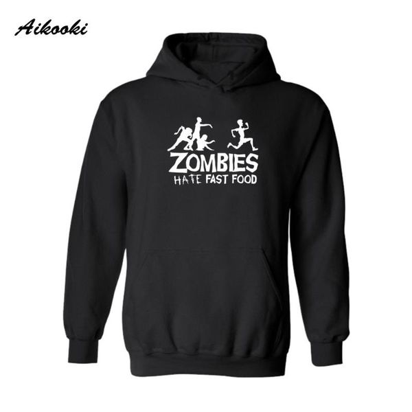 

new zombie with letters hate fast black hoodie fashion sweatshirt men brand designer mens sweatshirt boys with hoodie coats