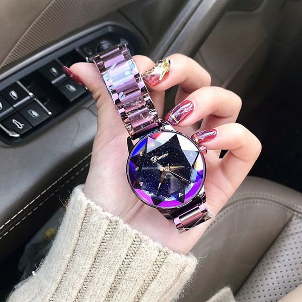

crystal women watch dimini fashion dress ladies watch rose gold quartz watches stainless steel wristwatches 5292, Slivery;brown