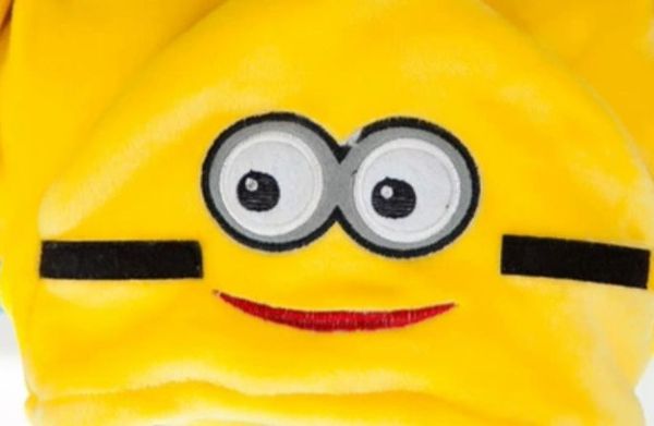 

winter flannel animal little yellow one-piece pajamas cartoon children autumn and winter plush children men and women coral plush, Blue;red