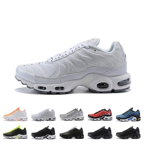 

drop shipping plus se mens running shoes volt greedy oreo core black triple white silver bullet designer trainer sports sneakers