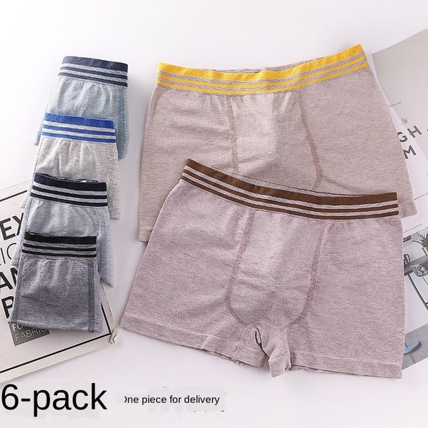 

seamless color cotton men's underwear 6-bar underwear boxer pants four-angle boxer pants comfortable men's high elasticity, Black;white