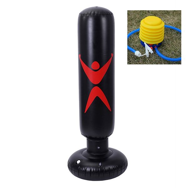

inflatable boxing punching bag. tumbler lightweight thickened pvc sandbags. fitness training target exercise equipment