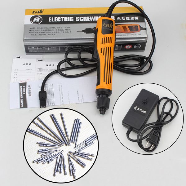 

dirll electric screwdriver dc6210 dirll handheld tools torque 0-10kgs heavy duty 110v-220v electric drill+36pcs screwdriver bith