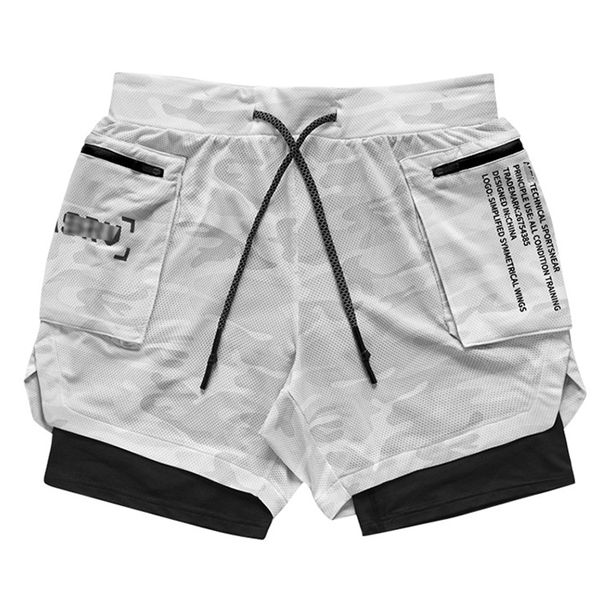

men sporting beaching shorts trousers cotton bodybuilding sweatpants fitness short jogger casual gyms men shorts xxxl, White;black