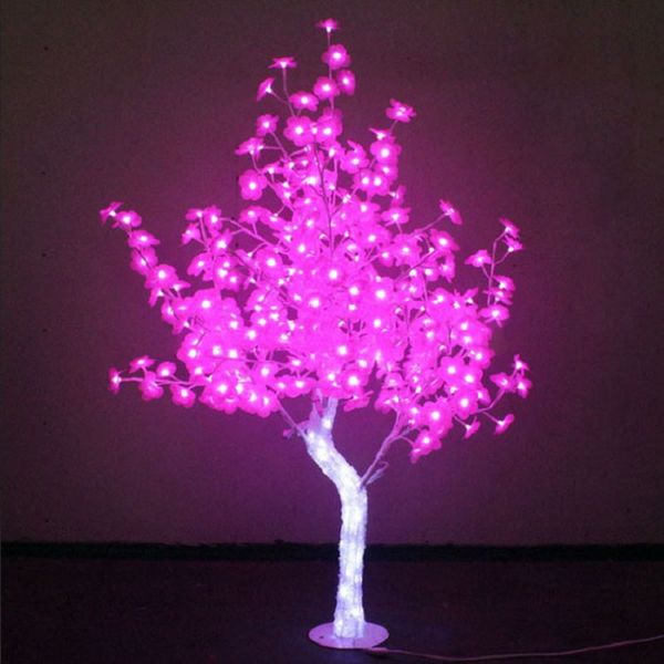 

artificial tree landscape peach trees 2.6 m high led dot iron pole epoxy light lamps tree no.190011