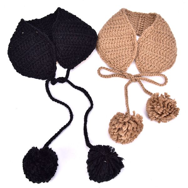 

hot new vintage wool уха покрывала симпатичные теплые knit осень зима девушки головной убор аксессуары сплошной цвет с мячом earmuffs, Blue;gray