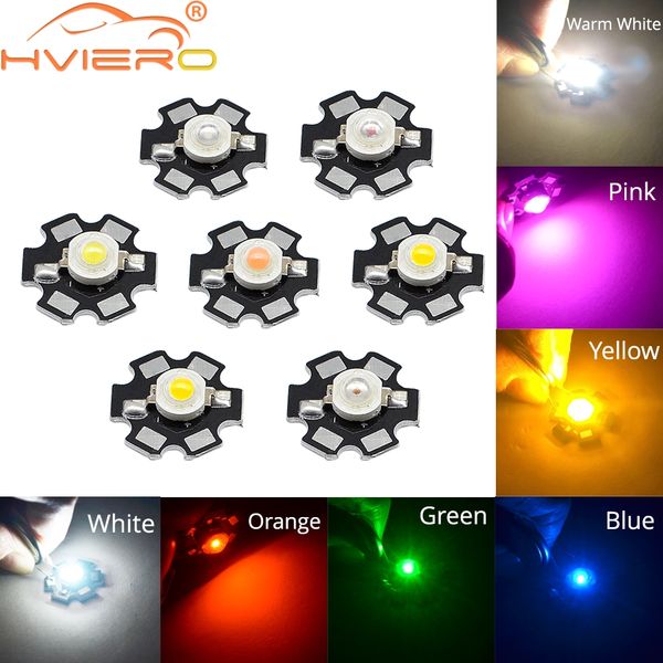 GIALLO 10W HIGH POWER LED PCB DISSIPATORE DI CALORE