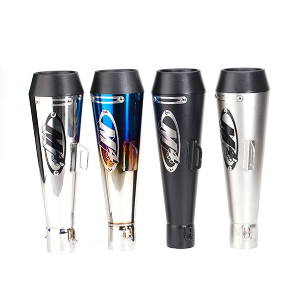 

tkosm universal motorcycle exhaust m4 yoshimura muffler pipe case for honda cbr1000 yamaha r6 for kawasaki m4 exhaust