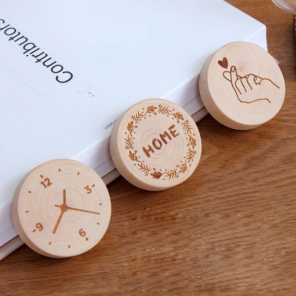 

round shape wooden bottle opener coaster fridge magnet decoration beer bottle opener