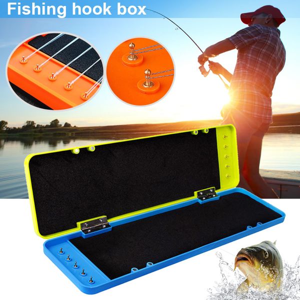 

newly tackle -fishing rig hook box case large capacity durable abs drop-proof accessories c55k sale