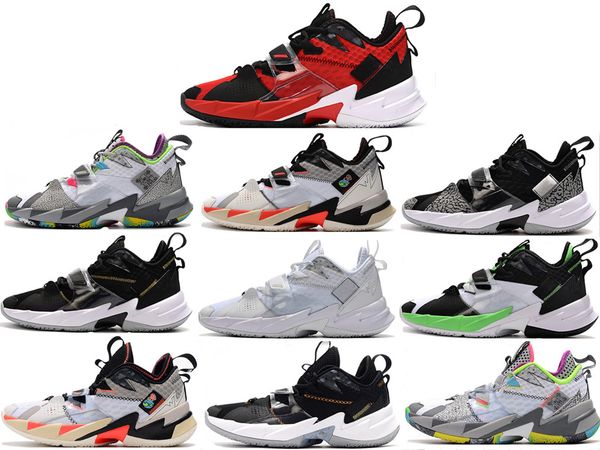 

2020 new westbrook 3 mens basketball shoes why not russell zero 3 rainbow black leopard grain jumpman sports sneakers size 7-12