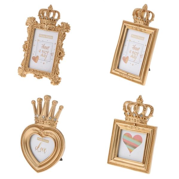 

4 style european luxury style resin picture p frame wedding gift deskdécor