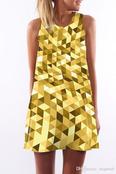 

women dress summer new crew neck sling sleeveless hip wrap elegant lady yellow crystal sequins print casual pencil dresses size s-xl, Black;gray