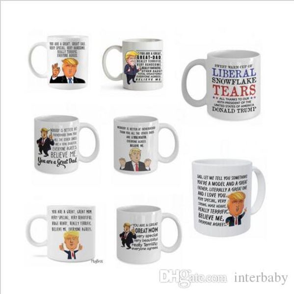 

donald trump mugs you are a great mom dad ceramic creative coffee water cup trump wine ceramic mug mother thanksgiving day gift tlyp291