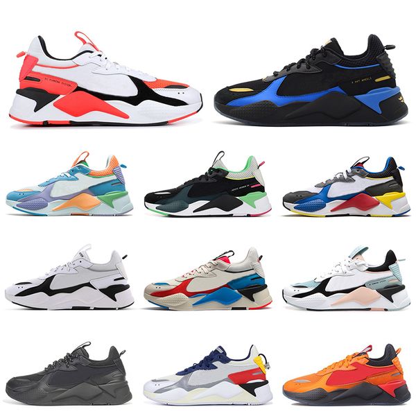 

2020 rs-x reinvention chaussures men women casual shoes triple black bumblebee fuchsia running trainer sports sneakers size 36-45